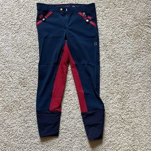 Premier Equine silicone full seat breeches. 28” US30